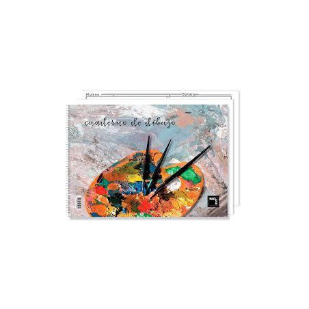 (18839) PACSA BLOC DIBUJO ESPIRAL 20H 230X330MM 90GR CON RECUADRO -10U-