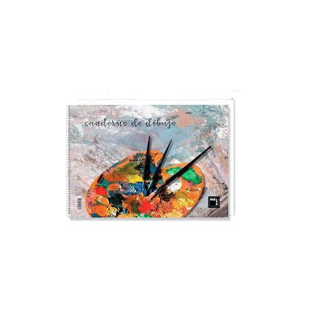 (18840) PACSA BLOC DIBUJO ESPIRAL 20H 230X330MM 90GR SIN RECUADRO -10U-