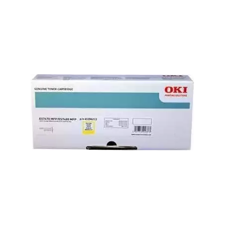 (45396213) OKI TONER AMARILLO EXECUTIVE ES7470/7480