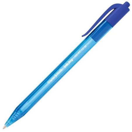 (S0957040) PAPER MATE INKJOY 100 BOLÍGRAFO RETRÁCTIL TRIANGULAR AZUL -20U-